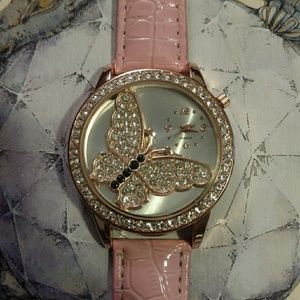 💎Jeweled Butterfly Watch🦋